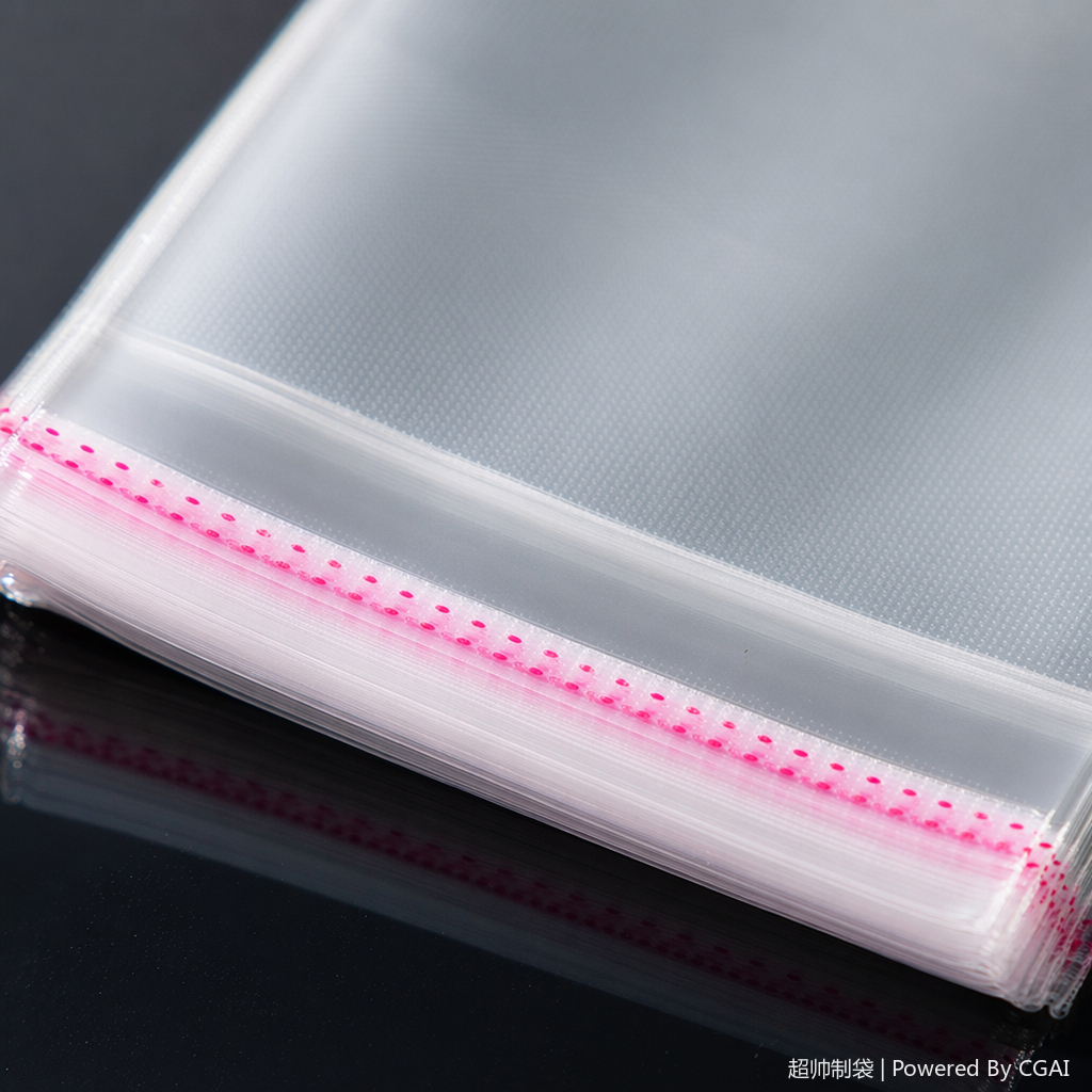 Transparent OPP self-adhesive plastic self-sealing bag PVC aluminum foil self-standing packaging bag Application Scenario
