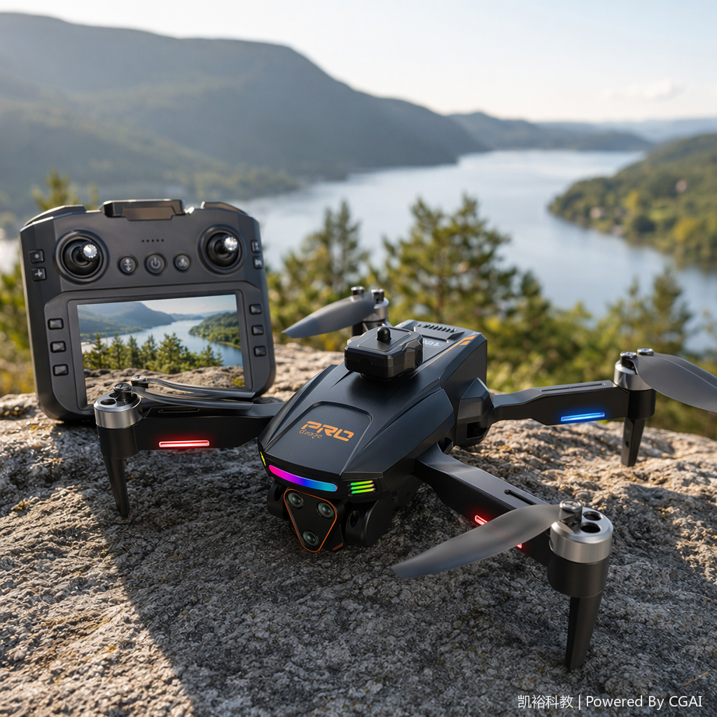 FOOZAC Cross-border brushless sensor drone with VR optical flow hovering high-definition aerial photography dual-camera remote control aircraft 101517071 details Picture