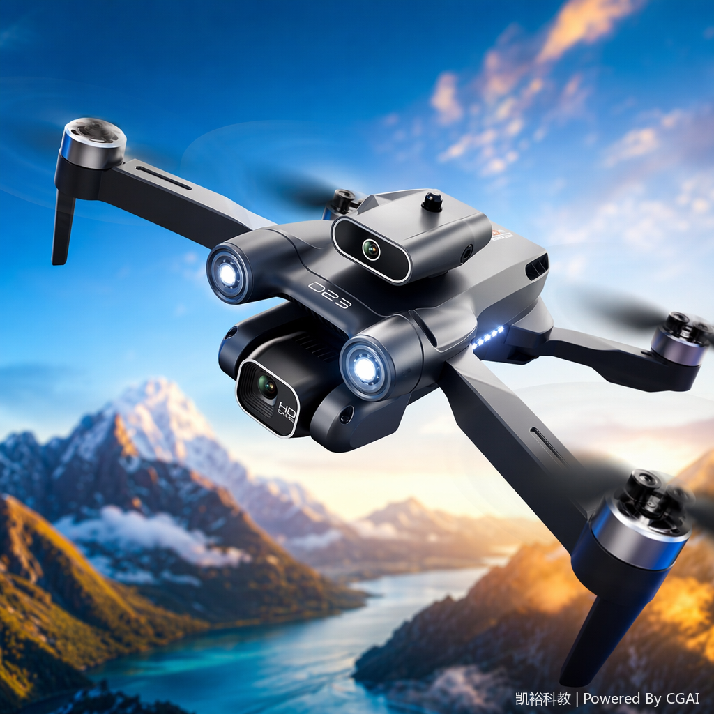 FOOZAC S1S brushless optical flow positioning aerial photography drone Specification image