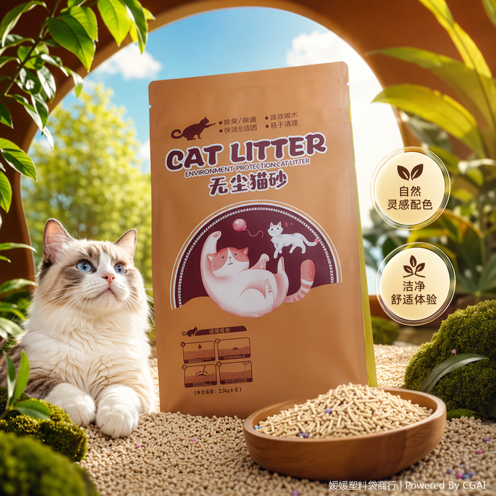 Environmentally friendly and degradable mother and child coffee packaging bags and garbage bags, universal type Specification image