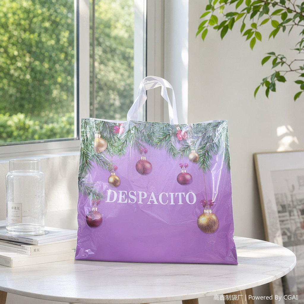 Environmentally friendly and reusable non-woven fabric drawstring bag, universal for takeout gifts details Picture