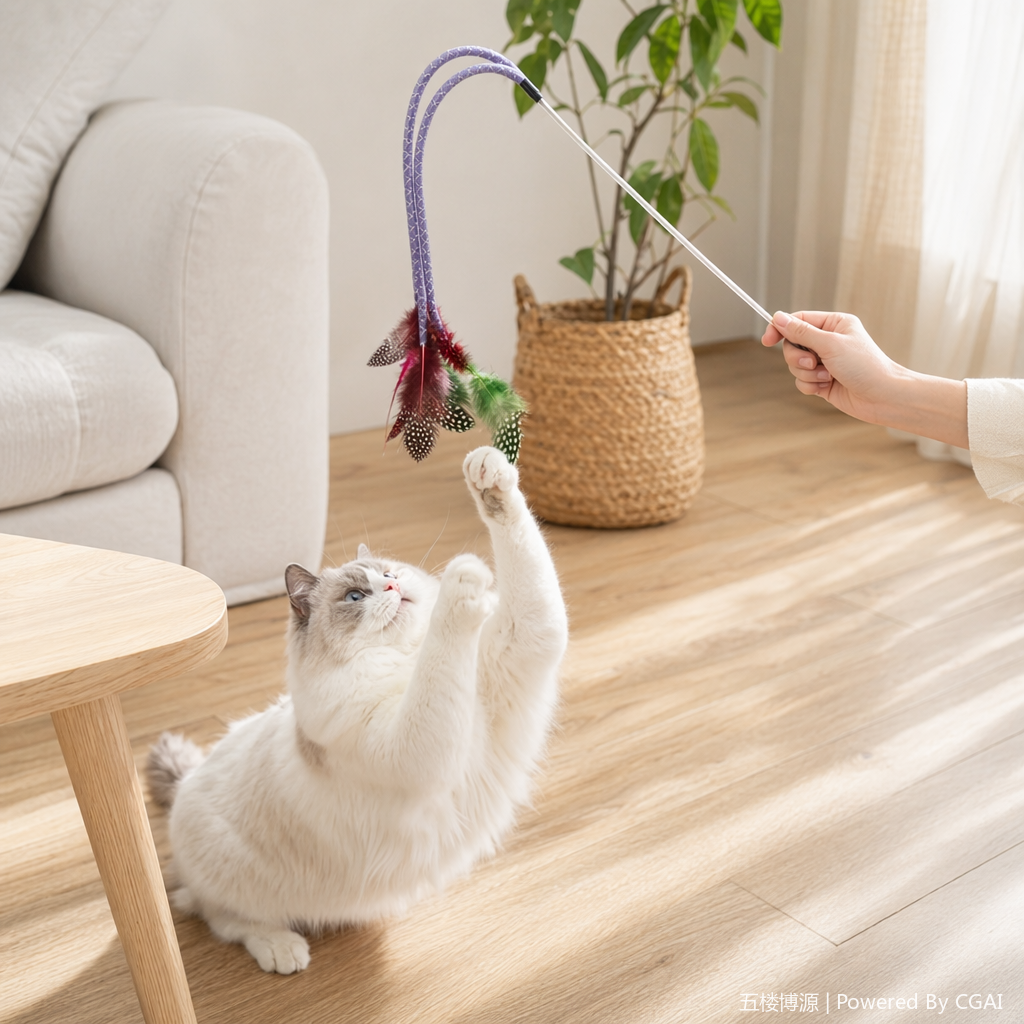 宠物用品/宠物玩具/逗猫棒/逗猫玩具/玩具产品图