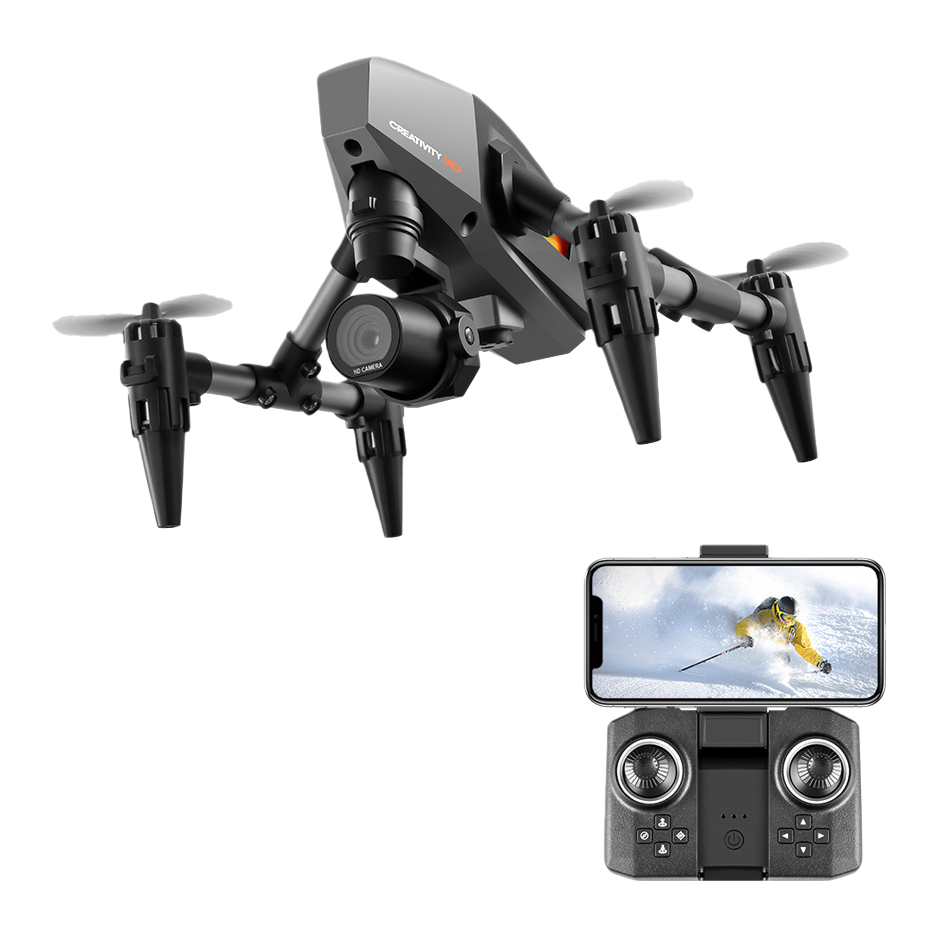 foozac Cross-border XD1PRO new mini alloy aerial photography drone 2.4G remote-controlled aircraft quadcopter Item Picture