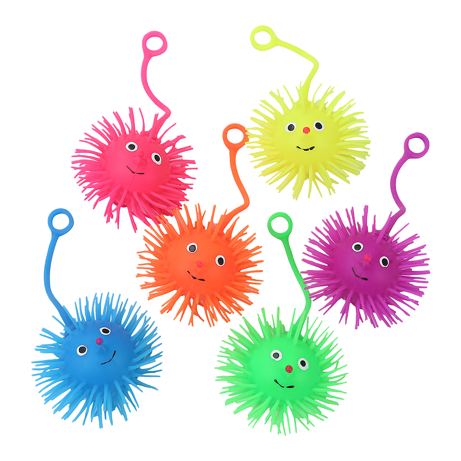 The best-selling TPR squeeze shining nose ball and prick ball toy is a creative and fun children's toy Item Picture