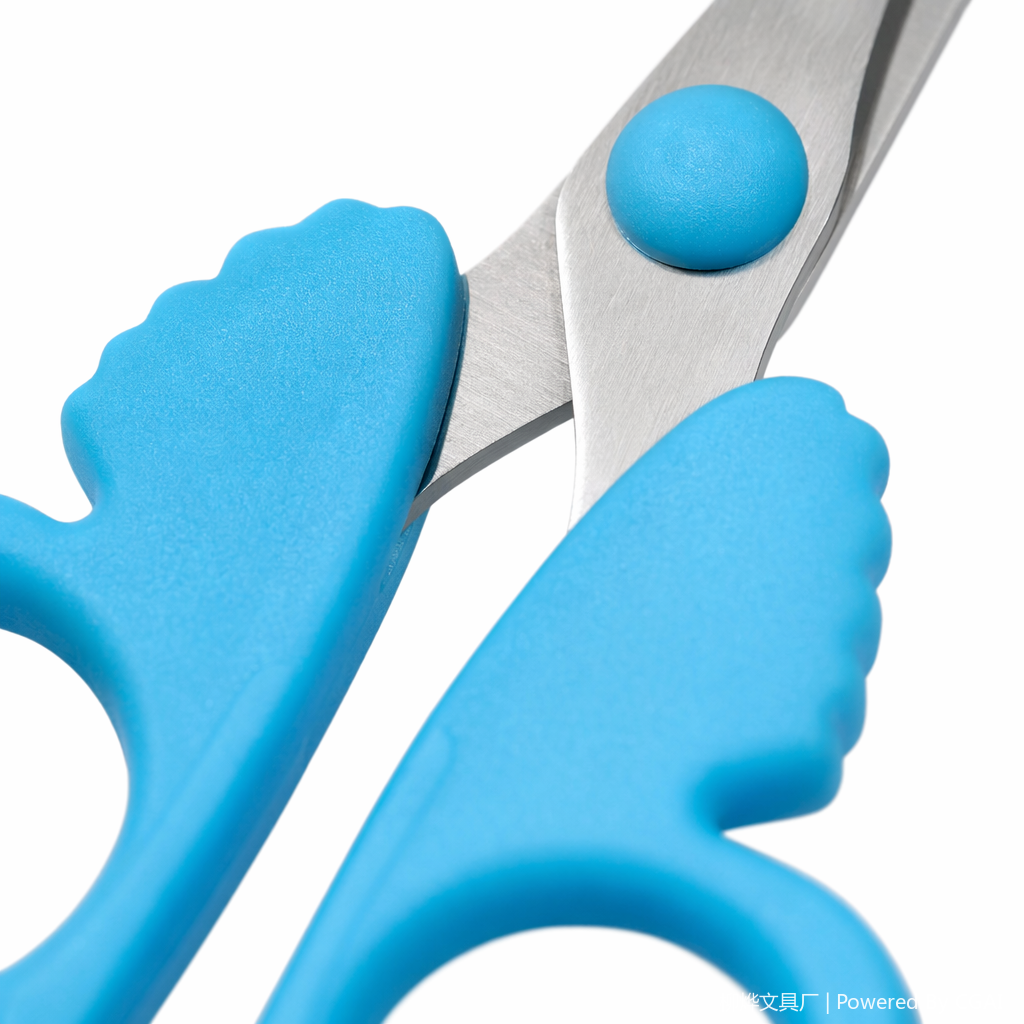 Colorful butterfly-shaped children's safety scissors and other scissors with round heads are suitable for use in kindergartens Application Scenario