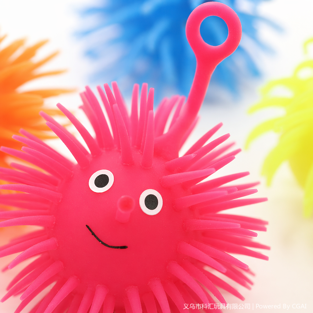 The best-selling TPR squeeze shining nose ball and prick ball toy is a creative and fun children's toy Application Scenario