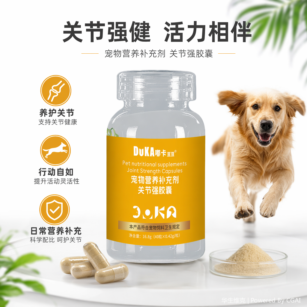 Pet nutrition paste supplement, Joint Strength Capsules, dog joint nutrition agent