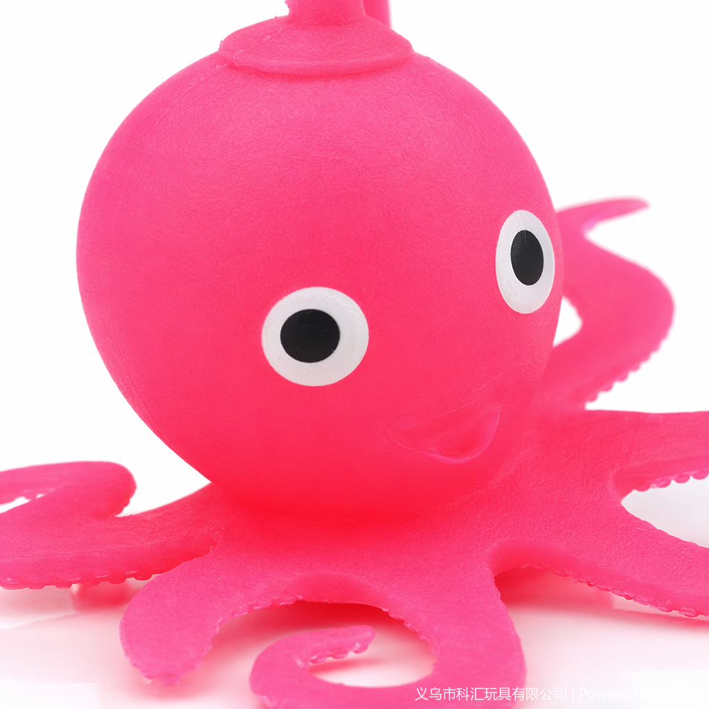 The best-selling TPR squeeze shining octopus Paul toy is a creative and fun children's moldable toy Application Scenario