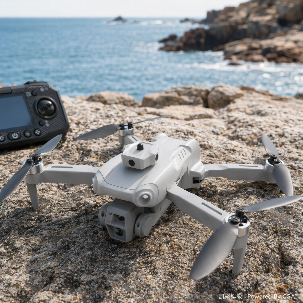 foozac Cross-border screan-controlled brushless aerial photography drone, optical flow positioning 360 intelligent obstacle avoidance remote control aircraft for foreign trade details Picture