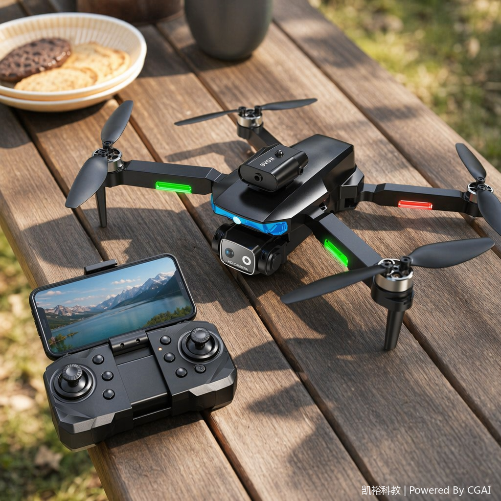 FOOZAC drone aerial photography obstacle avoidance high-definition primary school durable toy children boy gift practice four-axis remote control aircraft details Picture