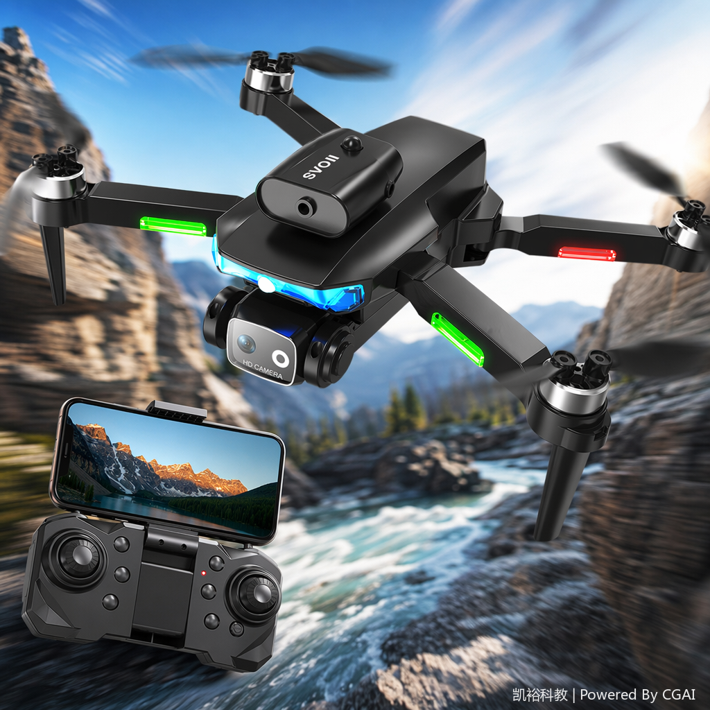 FOOZAC drone aerial photography obstacle avoidance high-definition primary school durable toy children boy gift practice four-axis remote control aircraft Specification image