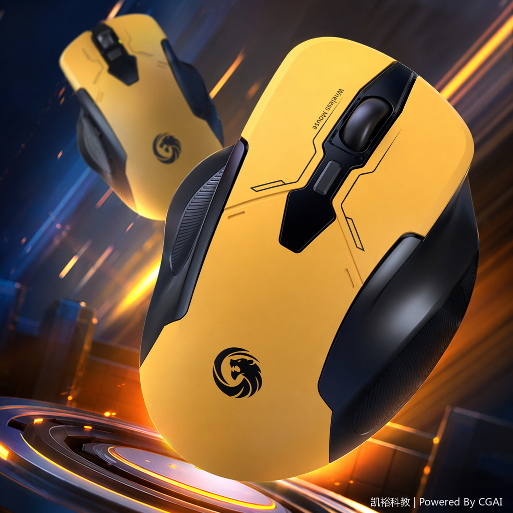 foozac cross-border bestseller Bluetooth wireless AI mouse dual-mode charging silent laptop desktop computer mechanical e-sports game details Picture