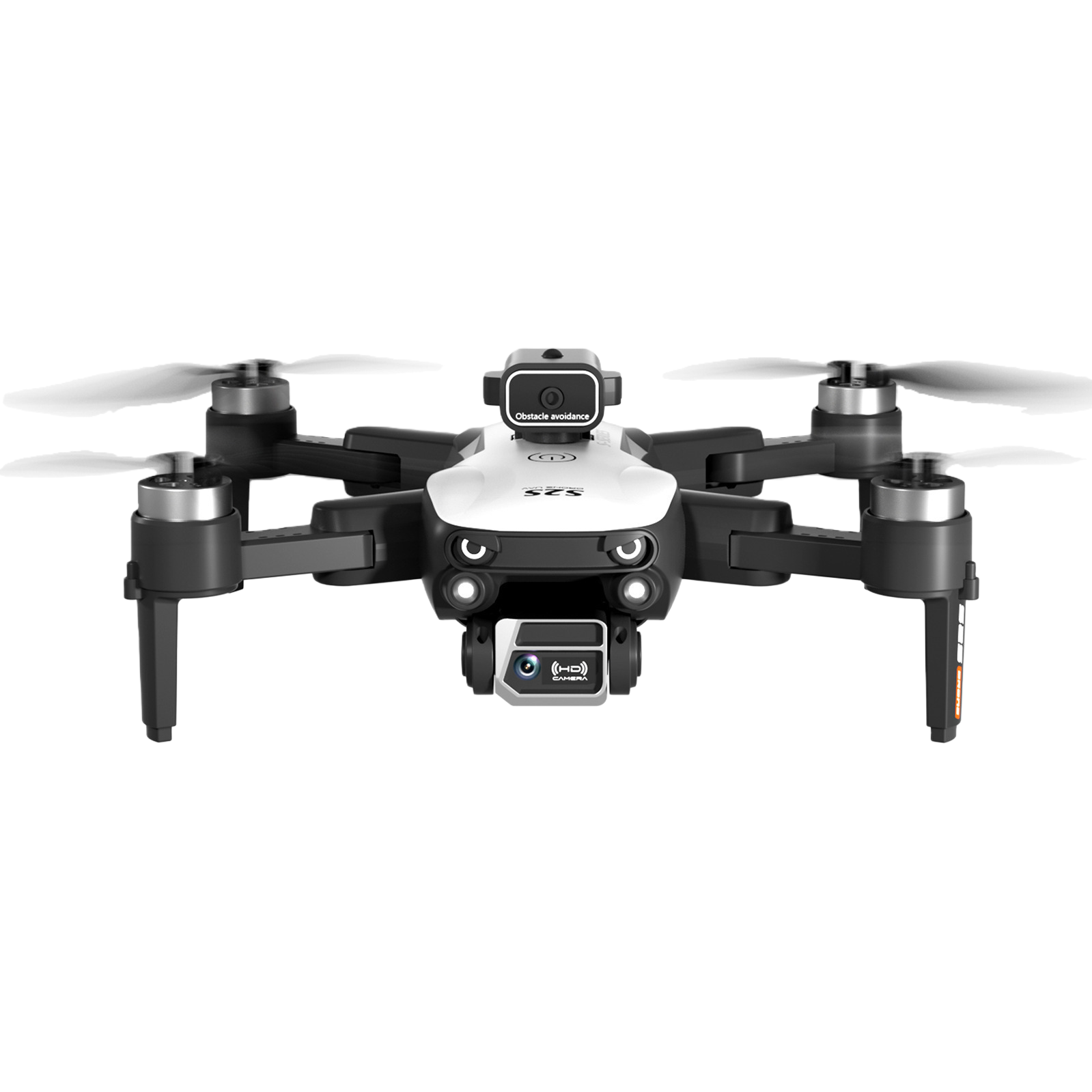 foozac brushless drone S2S features ultra-long endurance, remote control, four-axis flight, aerial photography, and dual-lens optical flow positioning Item Picture