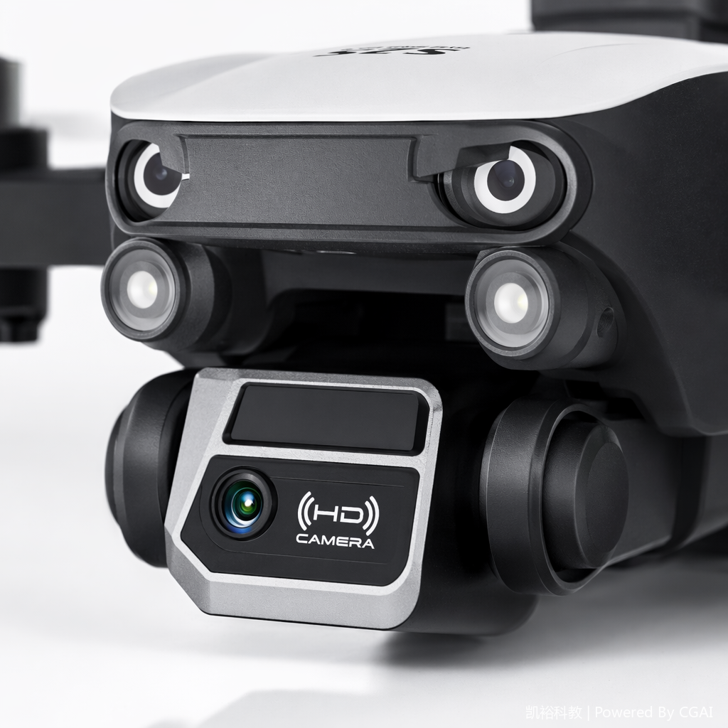 foozac brushless drone S2S features ultra-long endurance, remote control, four-axis flight, aerial photography, and dual-lens optical flow positioning Application Scenario