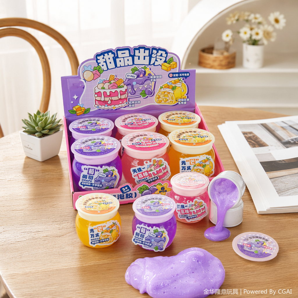There is no foaming glue in the dessert details Picture