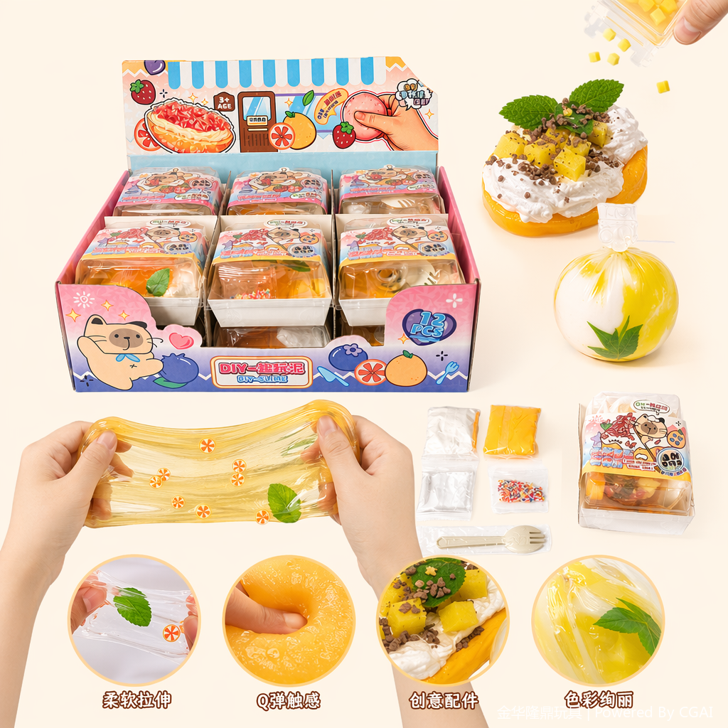 Mango Boat-themed DIY super fun clay toys Item Picture