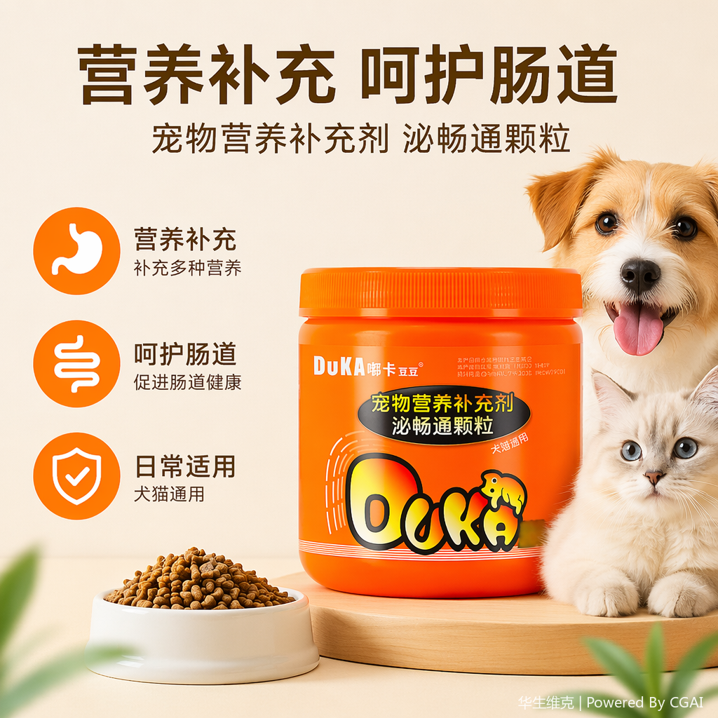 Pet Bichangtong Granules, a pet nutritional supplement, is suitable for both cats and dogs to improve urinary problems and prevent urinary issues