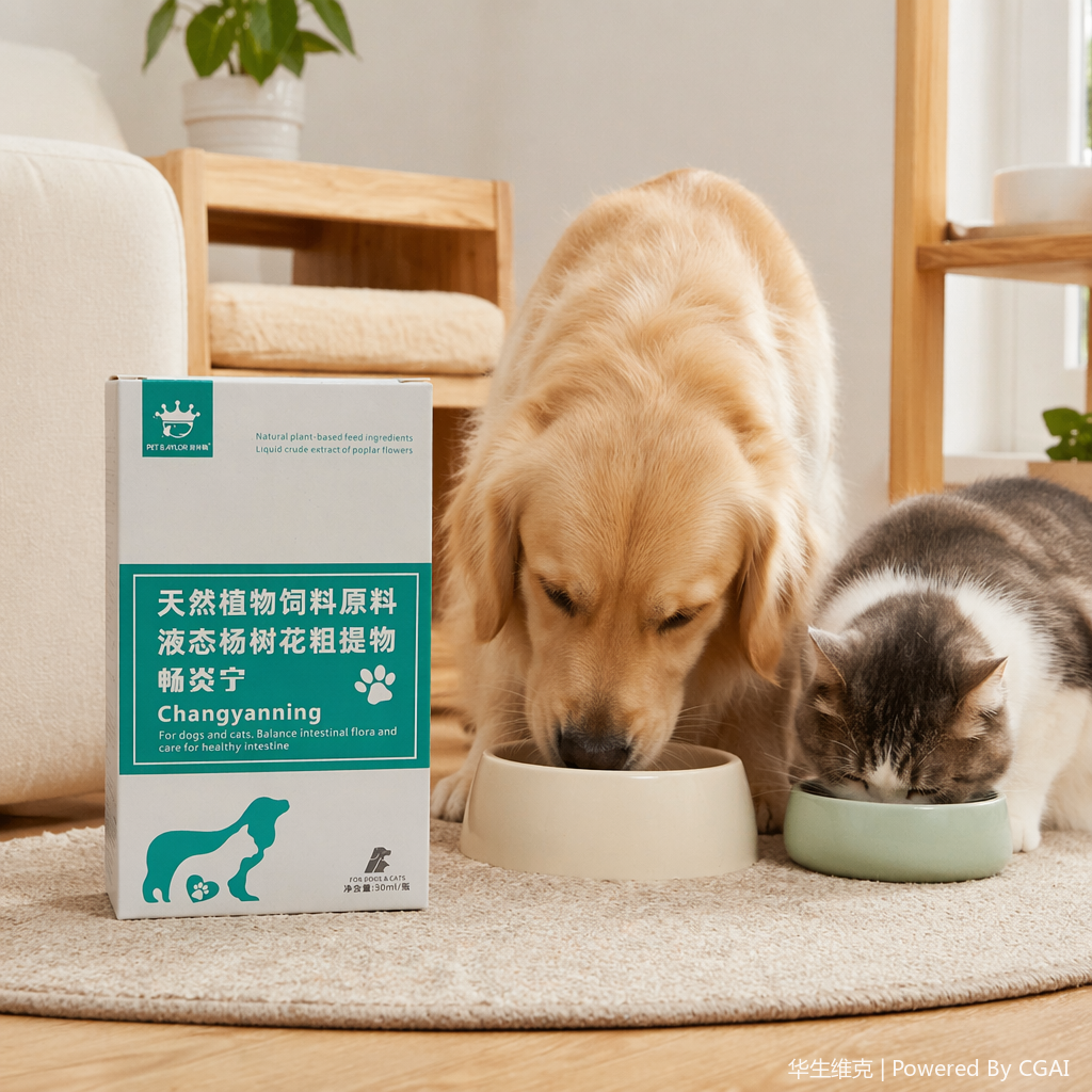 Changyanning Pet Nutrition Supplement improves and regulates the digestive system. It is suitable for both cats and dogs and can improve diarrhea and soft stools in pets details Picture