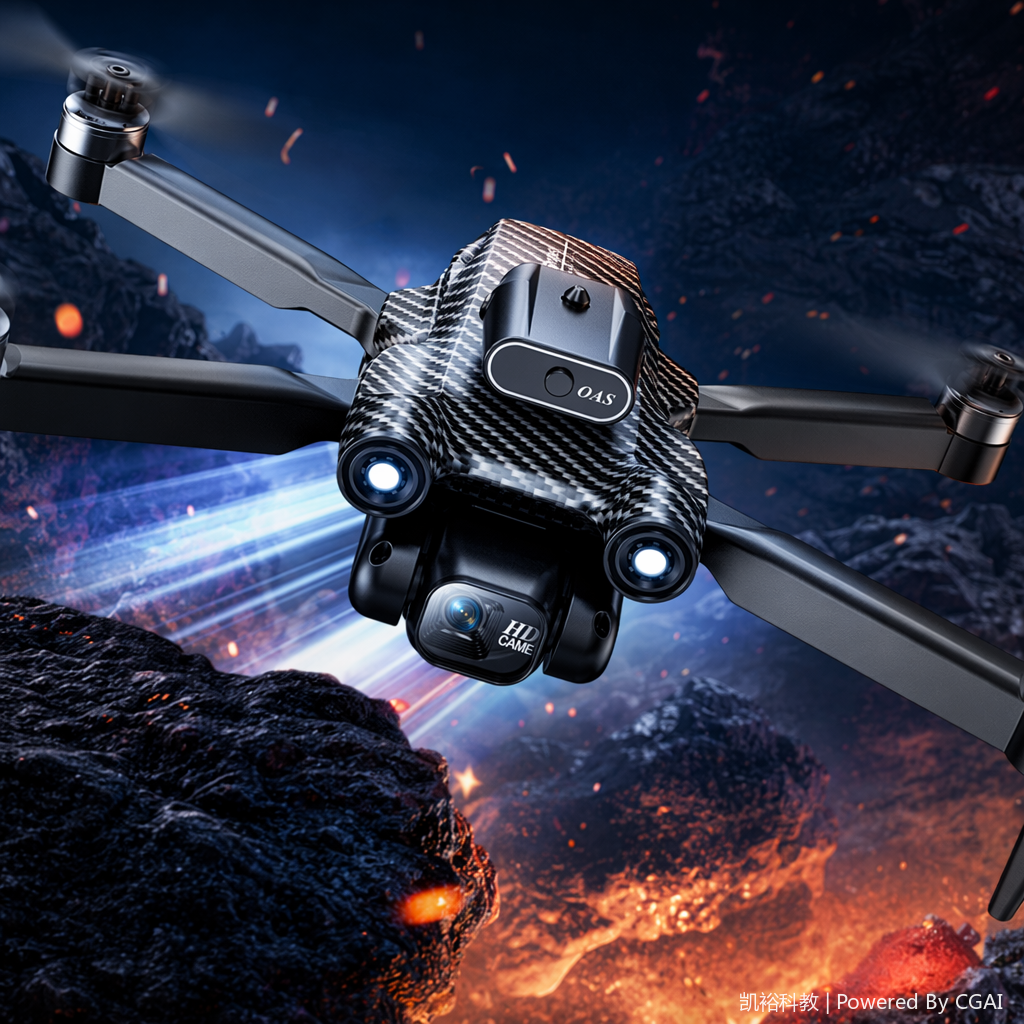 foozac's best-selling cross-border A13 drone aerial photography obstacle avoidance carbon fiber flying vehicle remote control aircraft Specification image