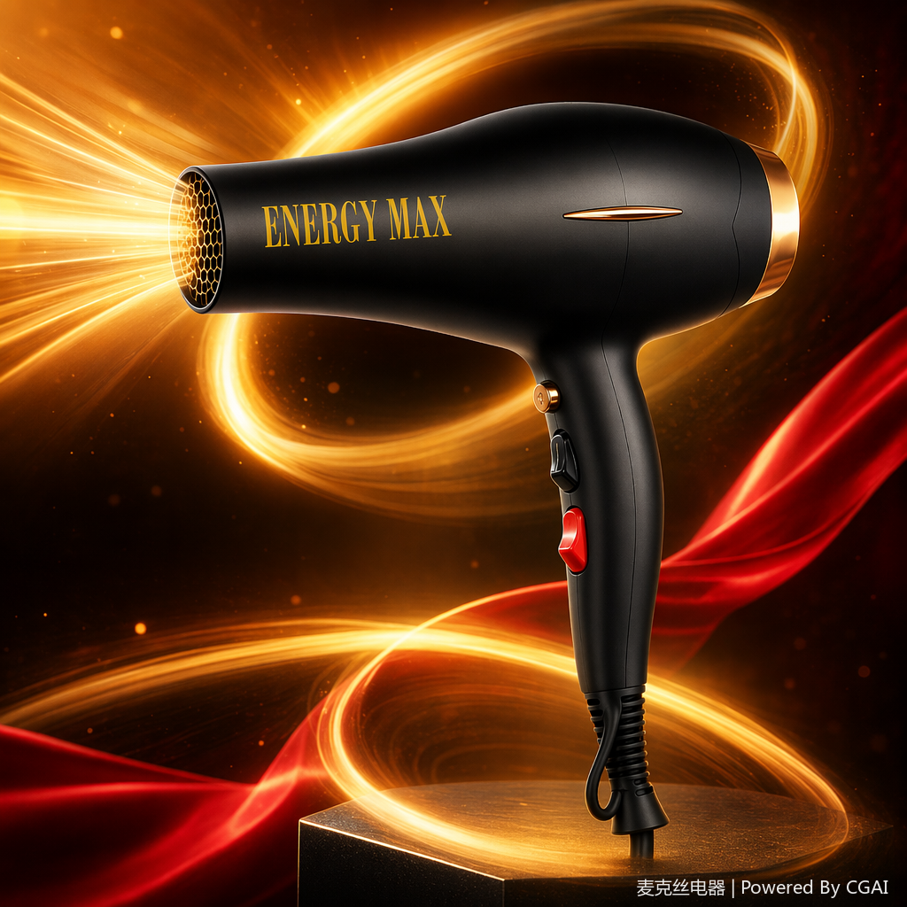 ENERGY MAX factory direct supply household hair dryers for dormitories, hot and cold air hair dryers, hair salon hair dryers Specification image