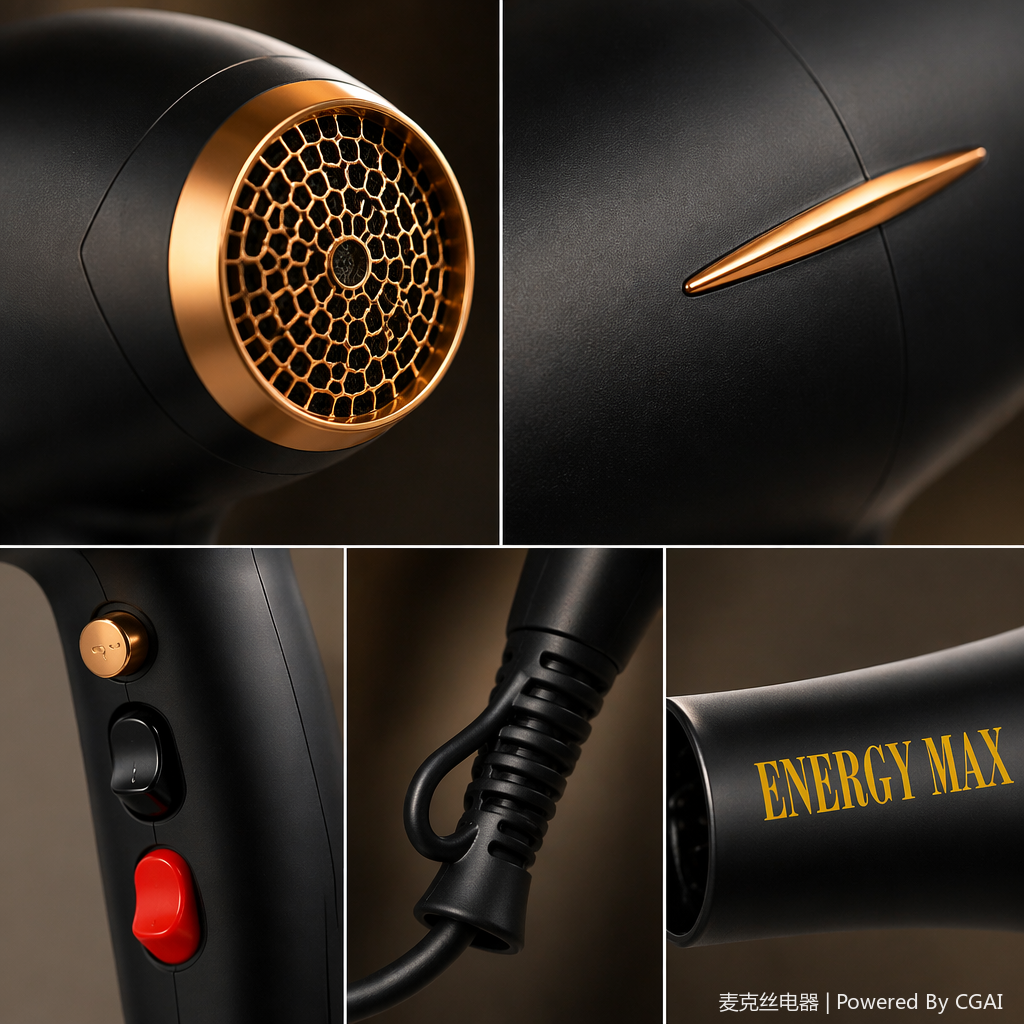 ENERGY MAX factory direct supply household hair dryers for dormitories, hot and cold air hair dryers, hair salon hair dryers Application Scenario