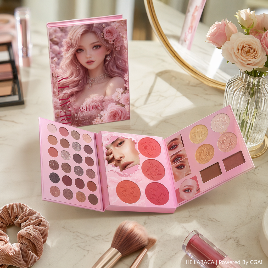 化妆品彩妆/彩妆/义乌化妆品/美妆礼盒/化妆品产品图