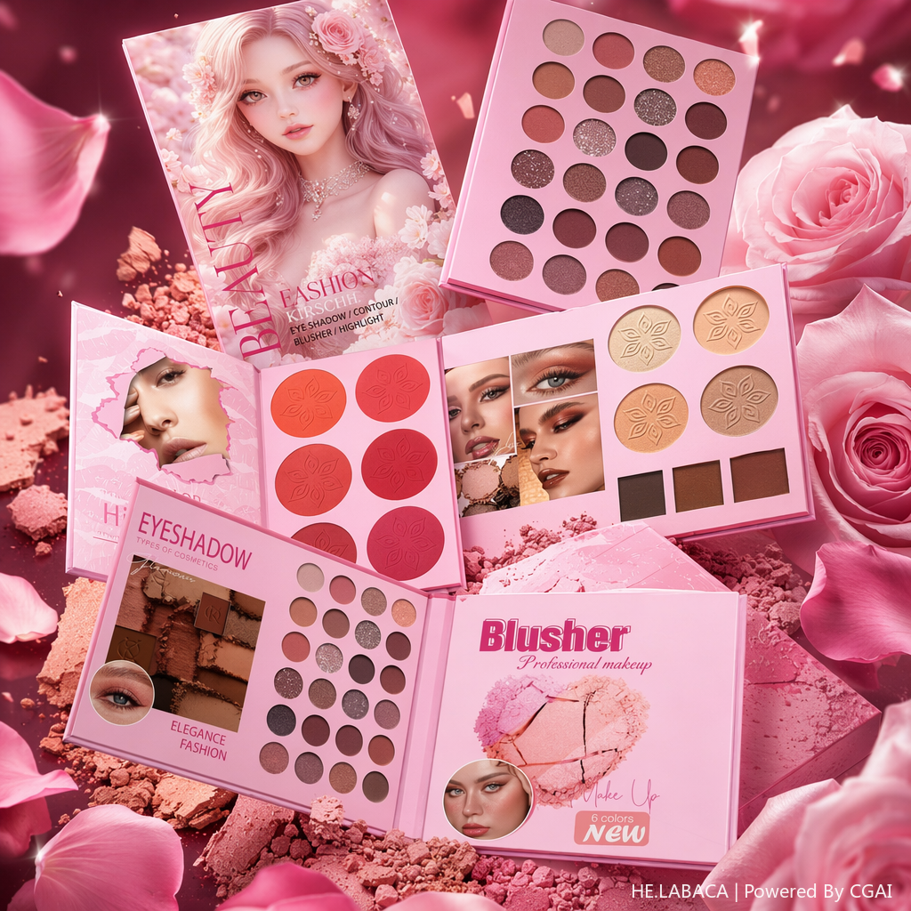 化妆品彩妆/彩妆/义乌化妆品/美妆礼盒/化妆品细节图