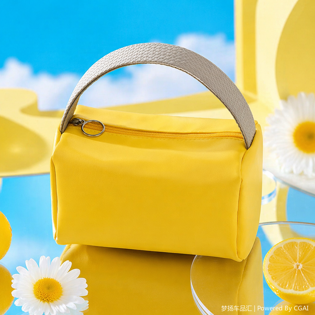 Wholesale of new portable cosmetic bags for women, large-capacity, high-end travel items, storage bags and toiletries from the manufacturer Specification image