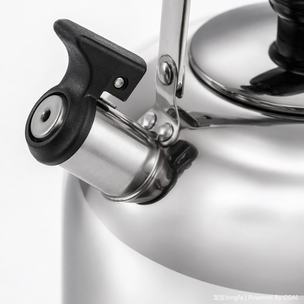 Mingyin teapot, silver stainless steel kettle with lid, kitchen household, 5L Application Scenario