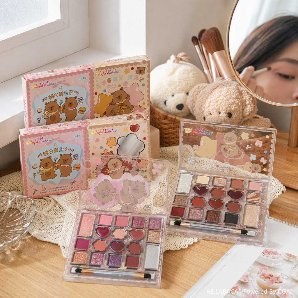 化妆品/义乌化妆品/化妆品彩妆/眼影/跨境化妆品产品图
