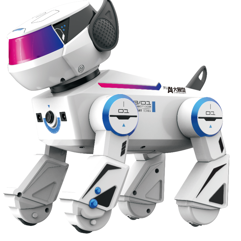 FOOZAC's new AI smart robot dog, remote control toy dog, Bluetooth music and dance, electronic pet, robot dog toy, ai toy, ai smart cat Item Picture