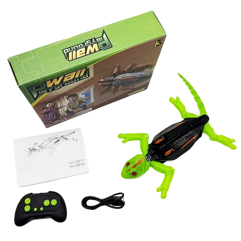 FOOZAC's new cross-border remote control wall-climbing spider, chameleon, lizard, gecko remote control children's toy Item Picture