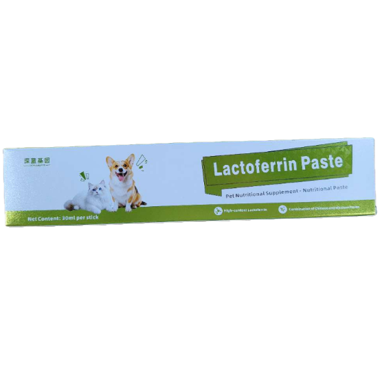 Lactoferrin nutritional paste for cats and dogs: Daily dietary nutrition supplement for pregnant and lactating young dogs and cats to enhance immunity Item Picture
