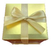 Golden gift box, souvenir packaging box, running lighting fixture packaging box, festival gift wrapping paper Item Picture