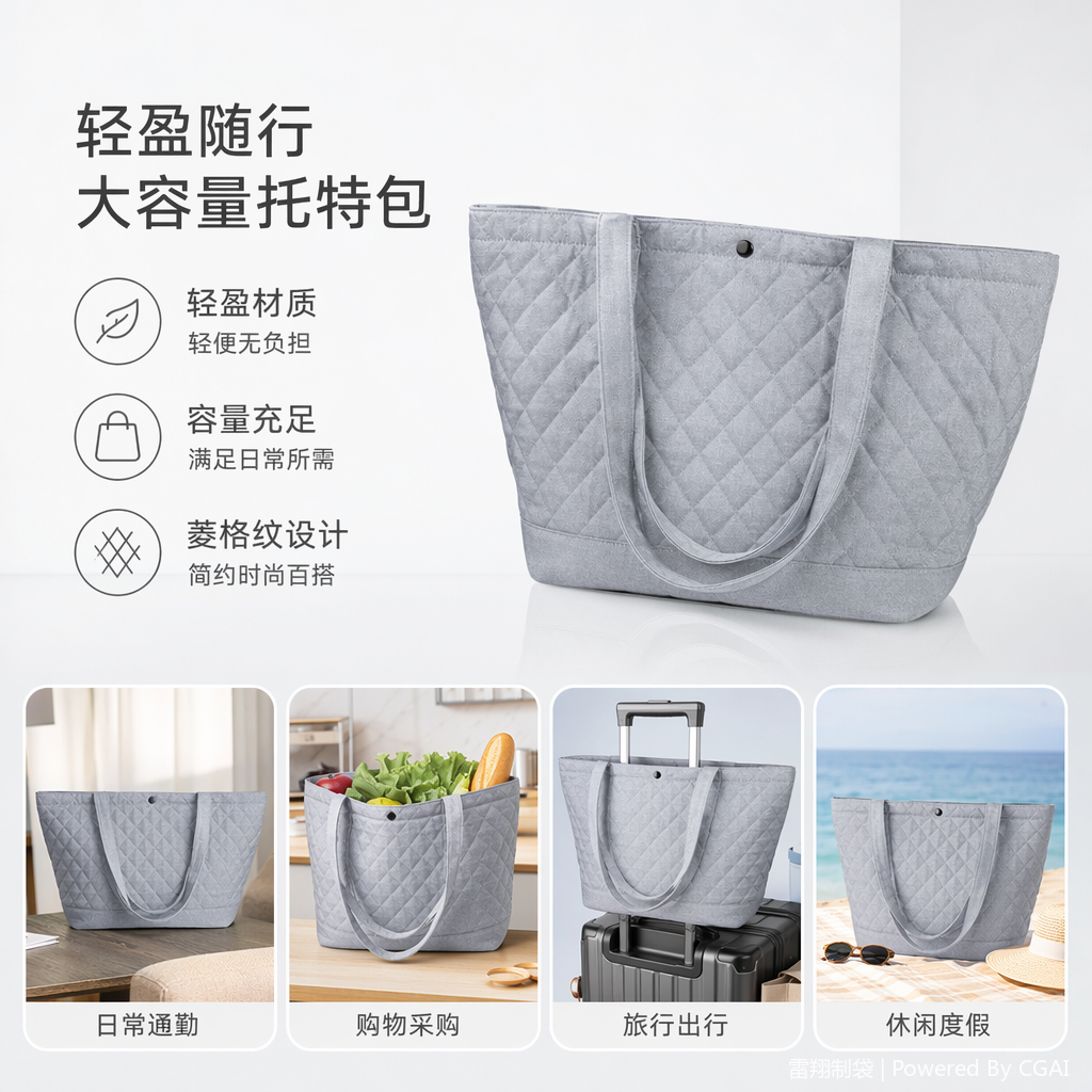 环保无纺布抽绳袋外卖专用小朋友礼品包装袋可重复使用