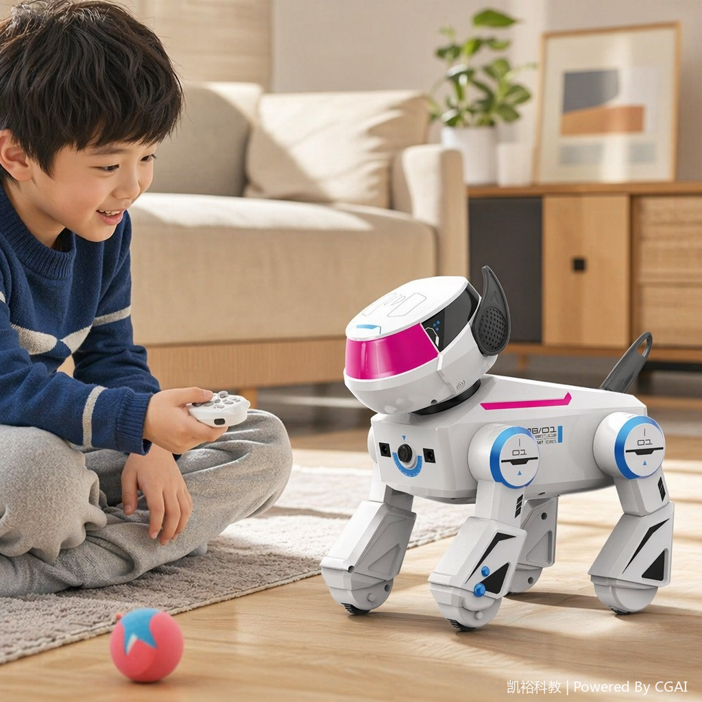 FOOZAC's new AI smart robot dog, remote control toy dog, Bluetooth music and dance, electronic pet, robot dog toy, ai toy, ai smart cat details Picture