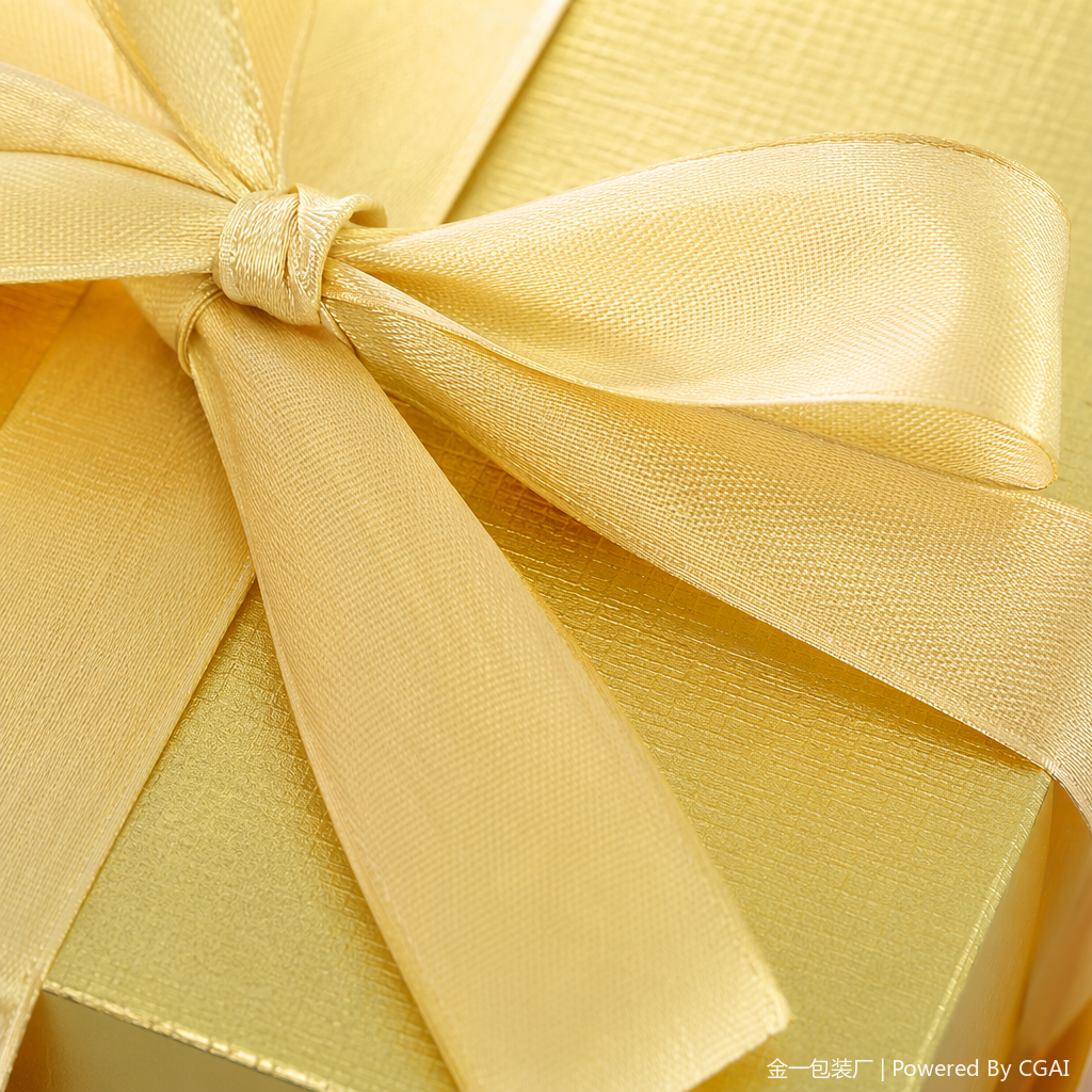 Golden gift box, souvenir packaging box, running lighting fixture packaging box, festival gift wrapping paper Application Scenario