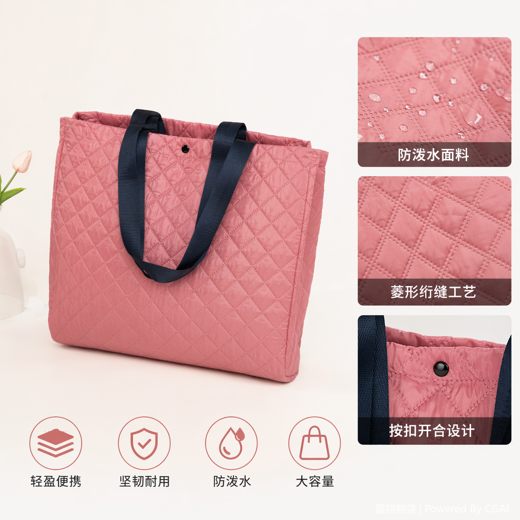 环保无纺布抽绳礼品袋 外卖便携小朋友适用 10只装