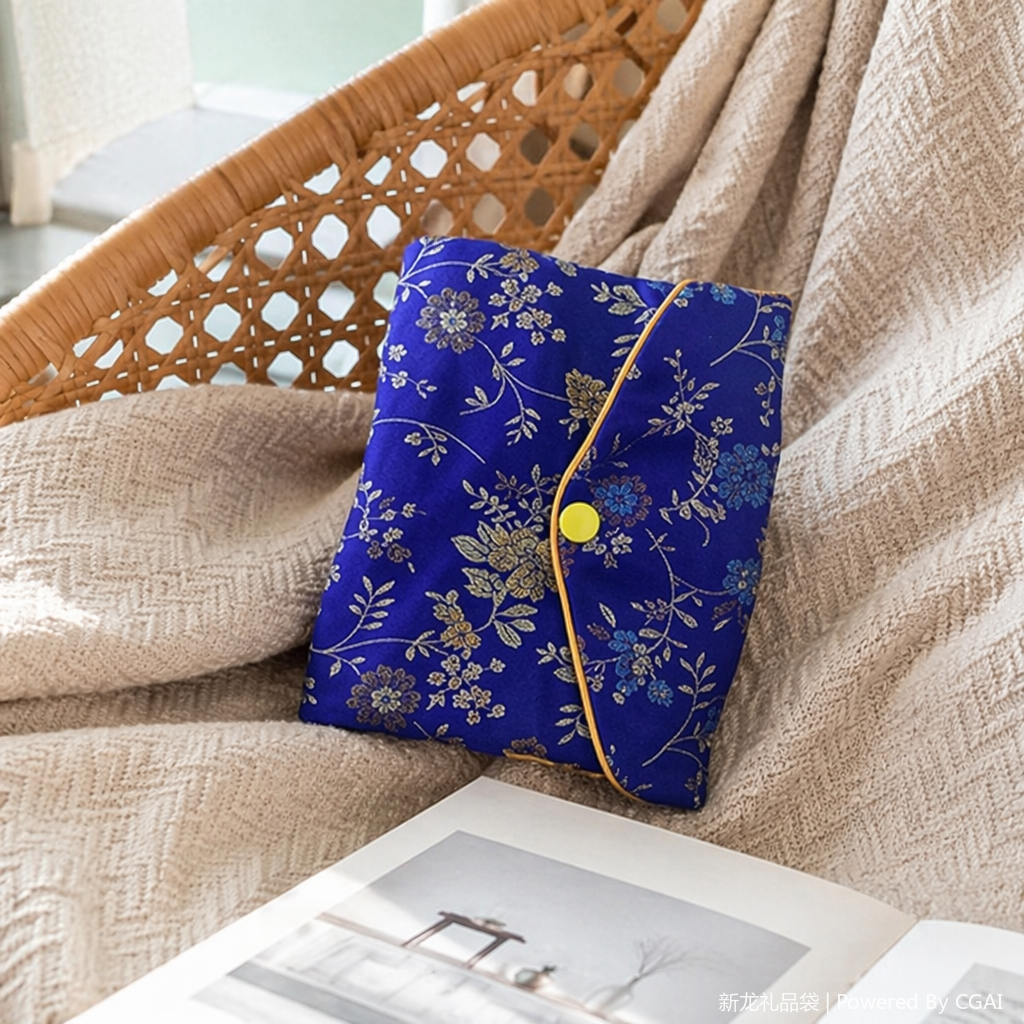 Pure cotton silk bag, hand-held eco-friendly shopping bag, foldable storage bag, available in multiple sizes details Picture
