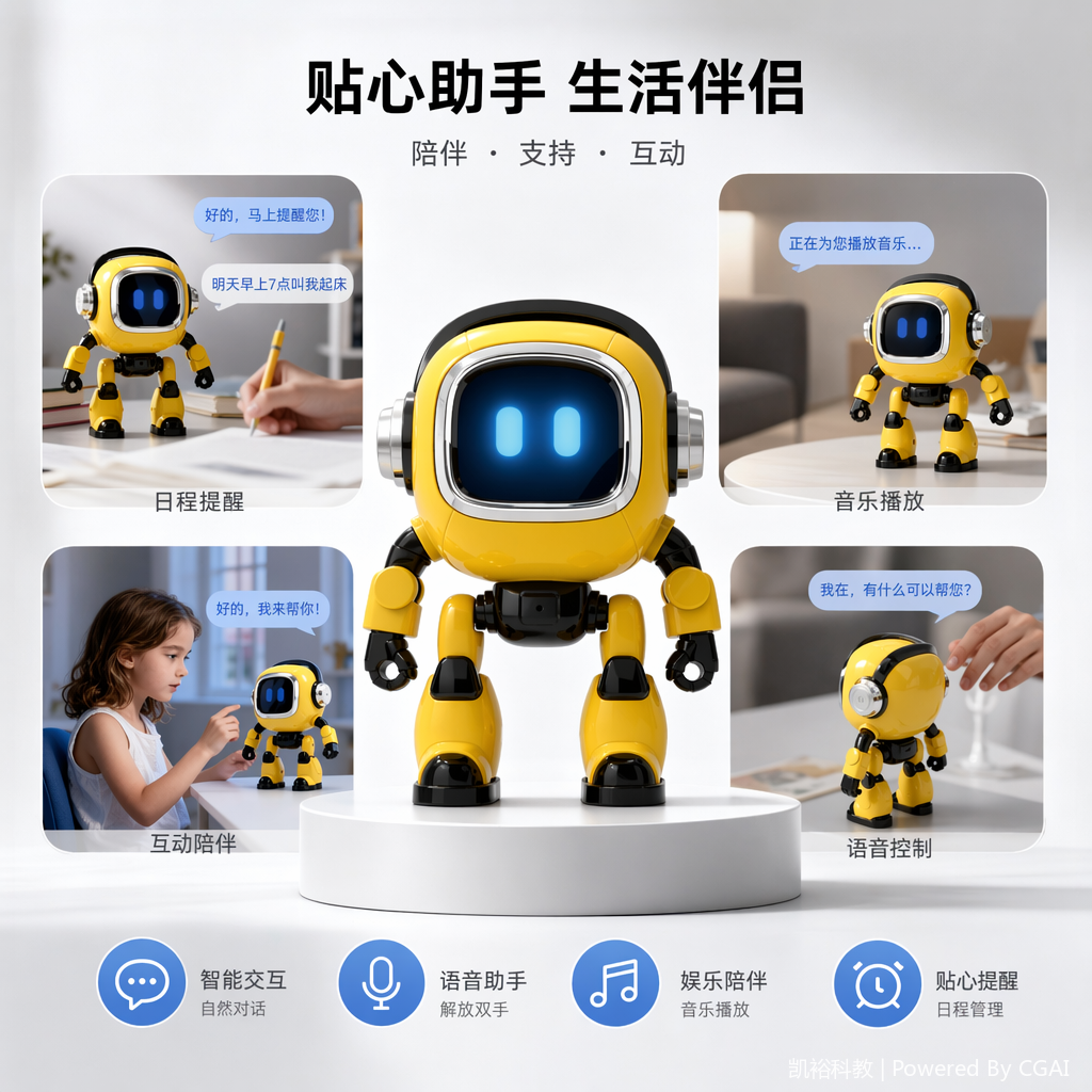 Foozac AI智能机器人deepseek机器人智能对话聊天语音陪伴互动 机器人