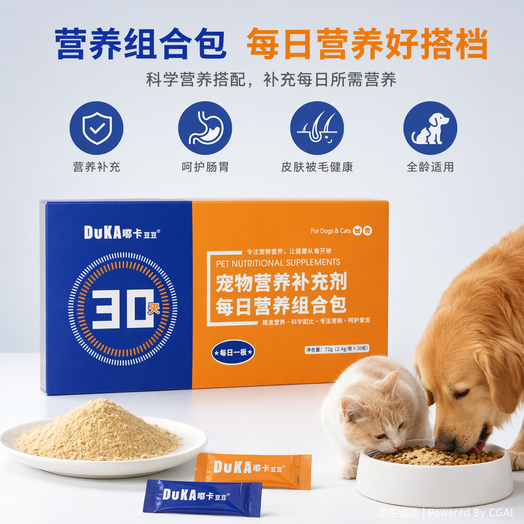 犬猫每日组合营养包 免疫提高 图