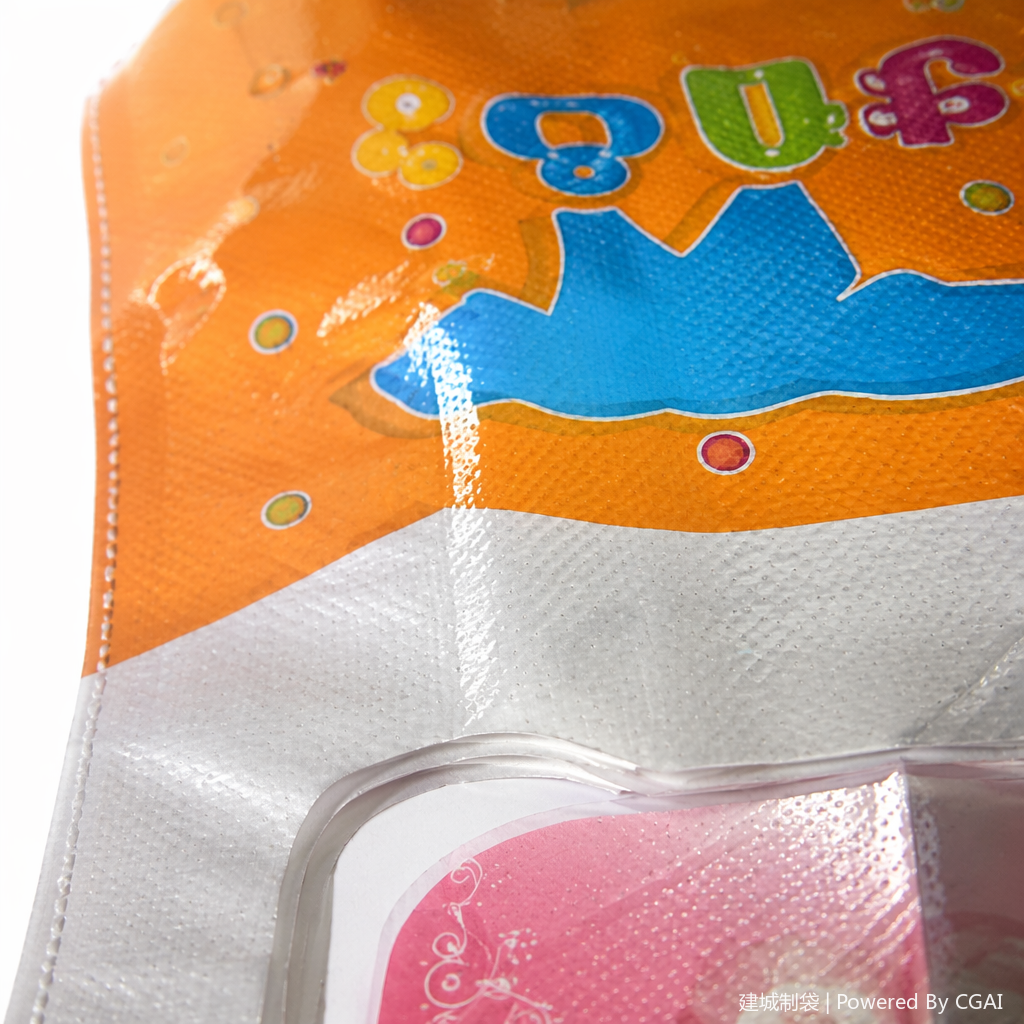 Orange OPP plastic clothing bags and underwear packaging bags for 100 pieces Application Scenario