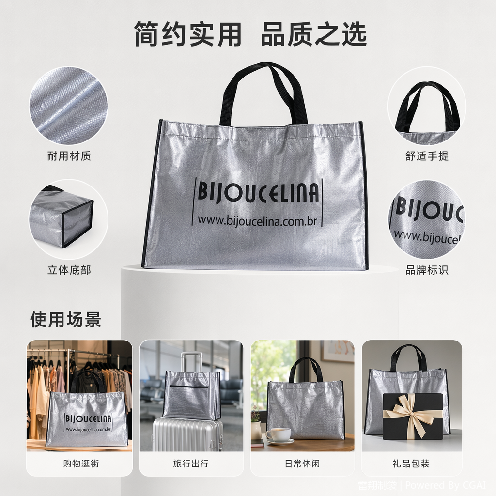Drawstring takeout non-woven fabric bag, children's gift bag, 18x22cm, environmentally friendly and reusable