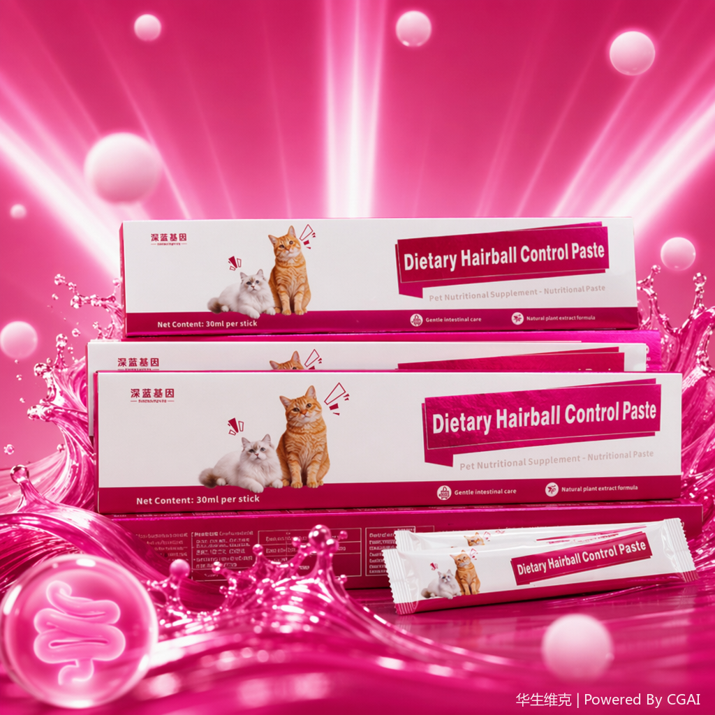 Cat dietary hairball removal cream, gentle intestinal care hairball removal nutrition cream, pet nutrition supplement Specification image