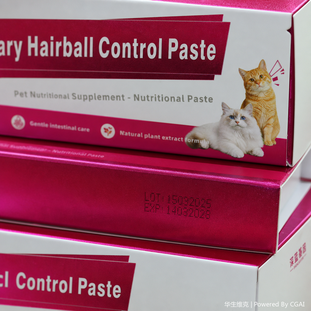 Cat dietary hairball removal cream, gentle intestinal care hairball removal nutrition cream, pet nutrition supplement Application Scenario
