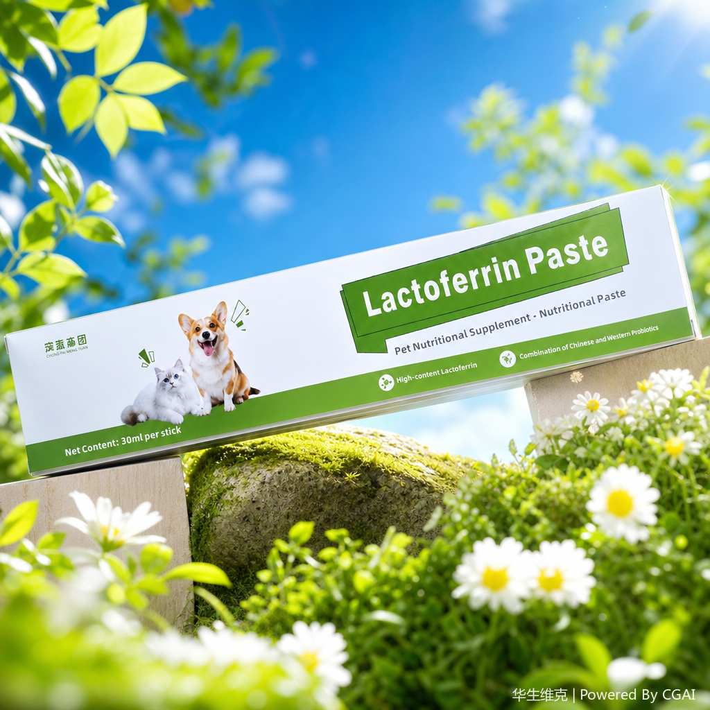 Lactoferrin nutritional paste for cats and dogs: Daily dietary nutrition supplement for pregnant and lactating young dogs and cats to enhance immunity Specification image