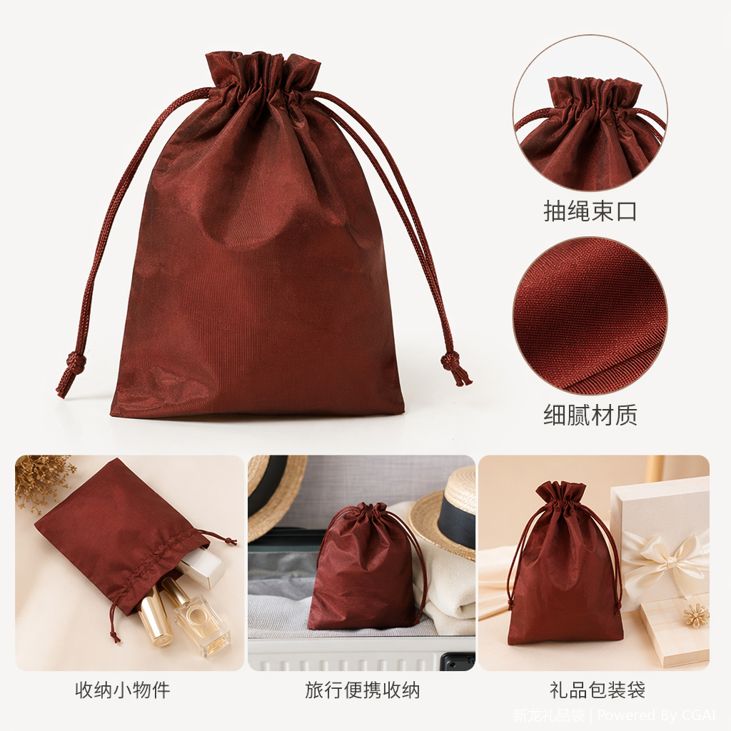 The Sedin fabric bag is a fashionable, simple and eco-friendly shopping bag that can be folded and is portable for storage
