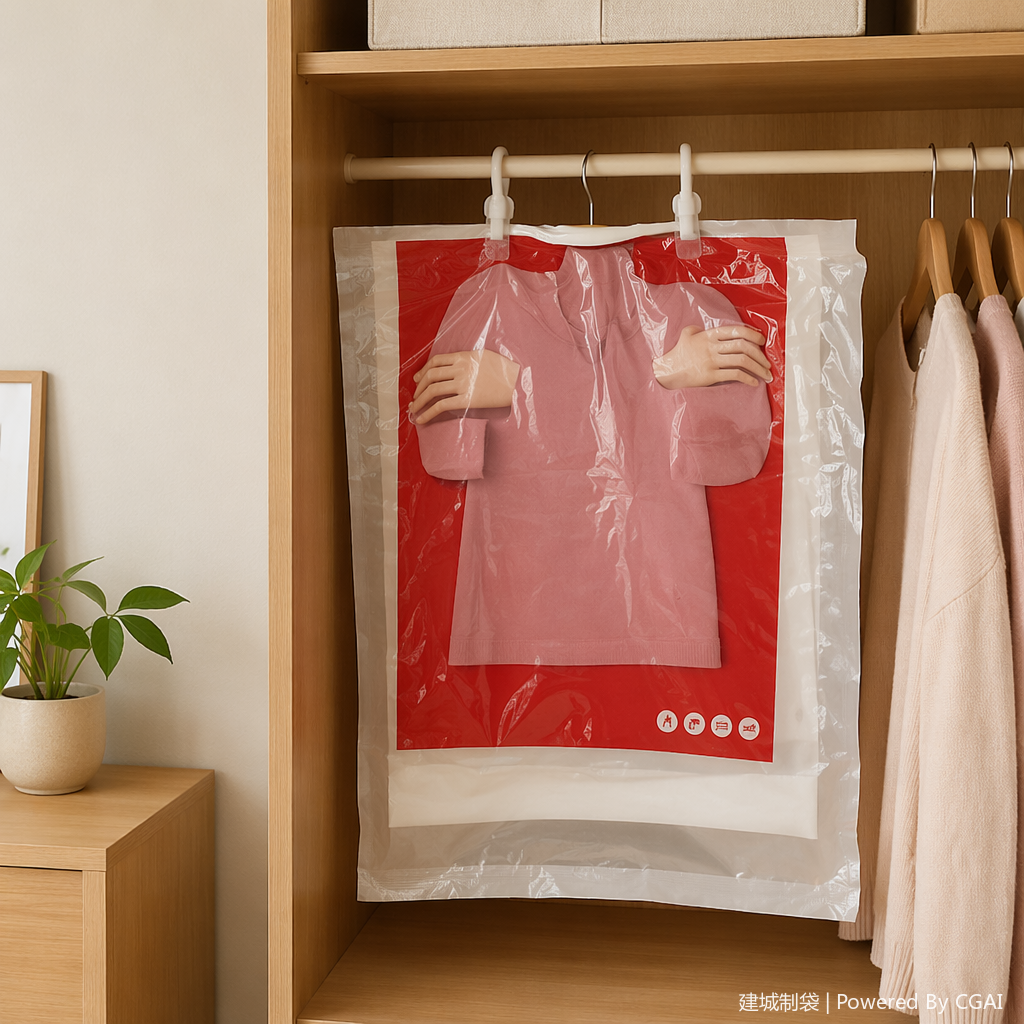 PVC plastic self-sealing bags, OPP PE packaging bags, transparent sealed preservation bags details Picture