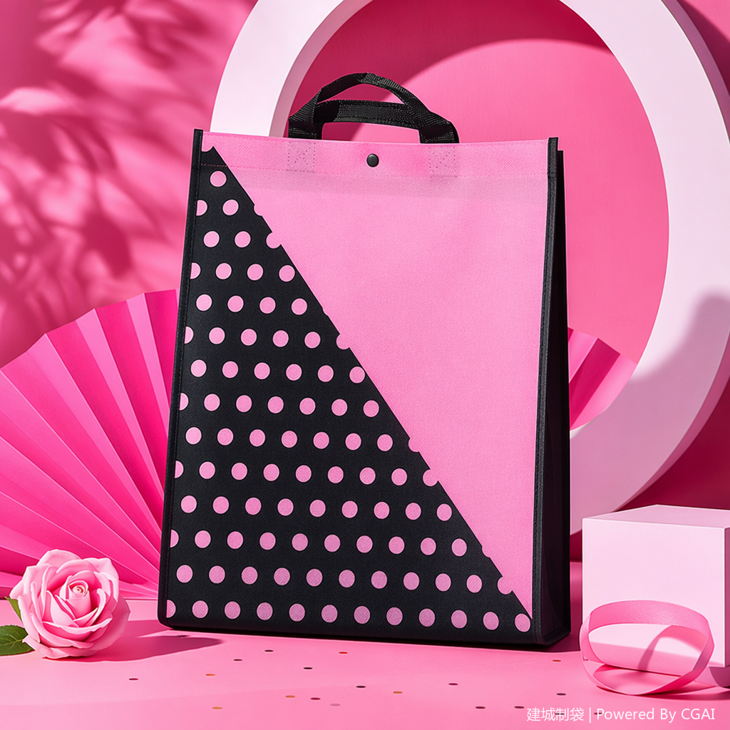 Children's gift bags, drawstring takeout non-woven fabric bags Specification image