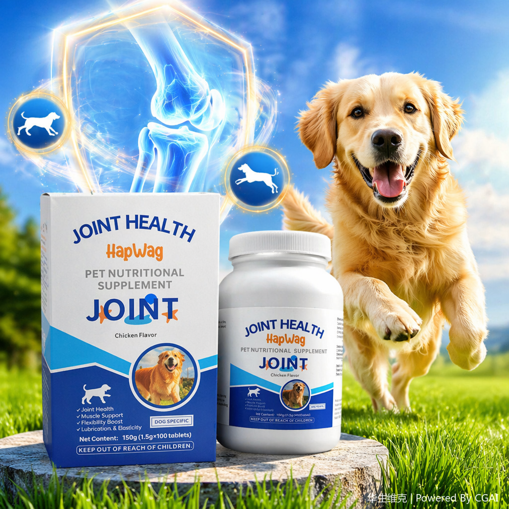 Pet joint care tablets, dog joint protection, pet nutritional supplements Specification image